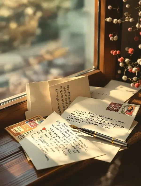 远方的信封面